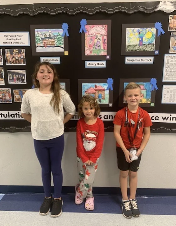 Three Winners from Gene Witt Elementary names in 23rd My Favorite Home Art Contest
